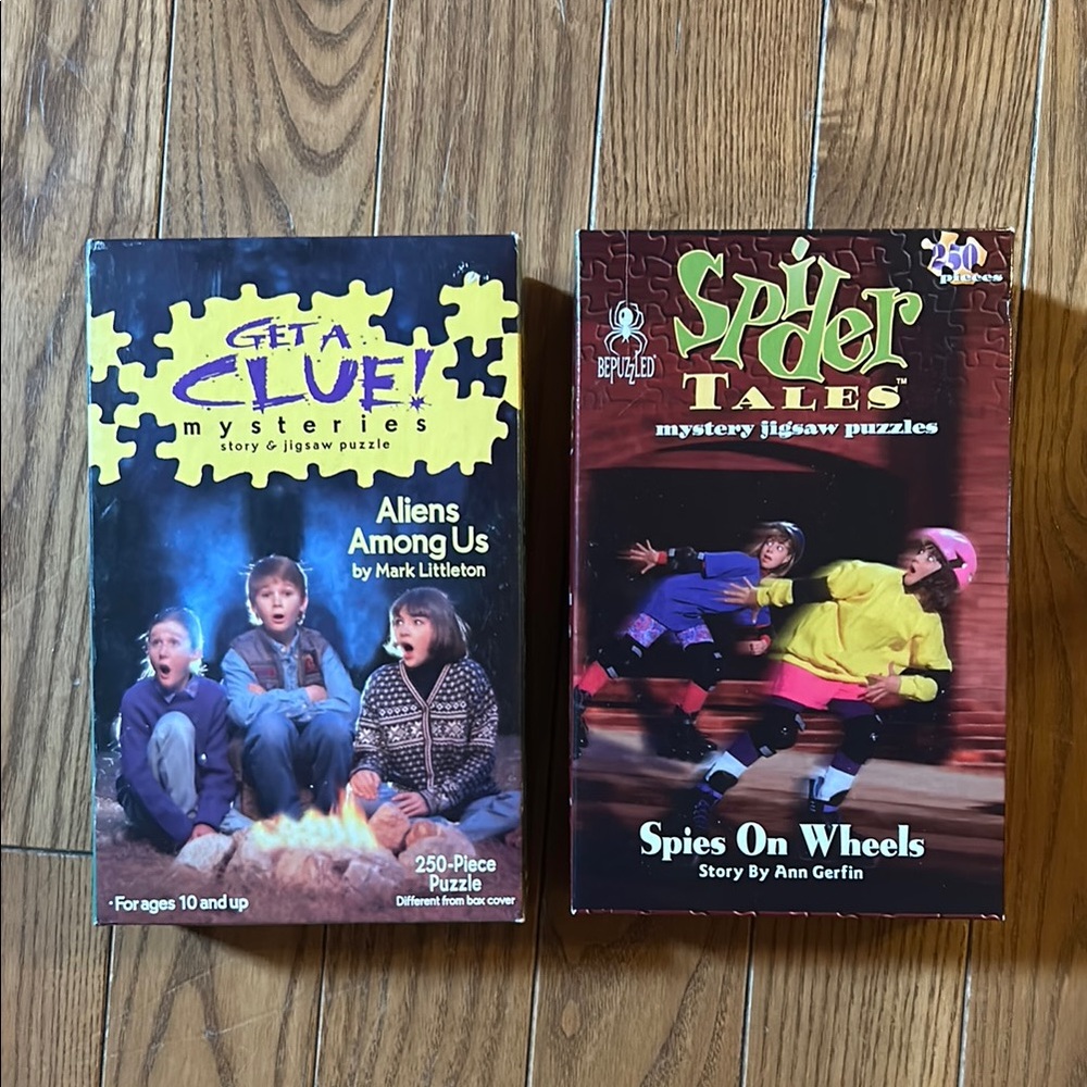 Set of 2 Mystery Jigsaw Puzzles